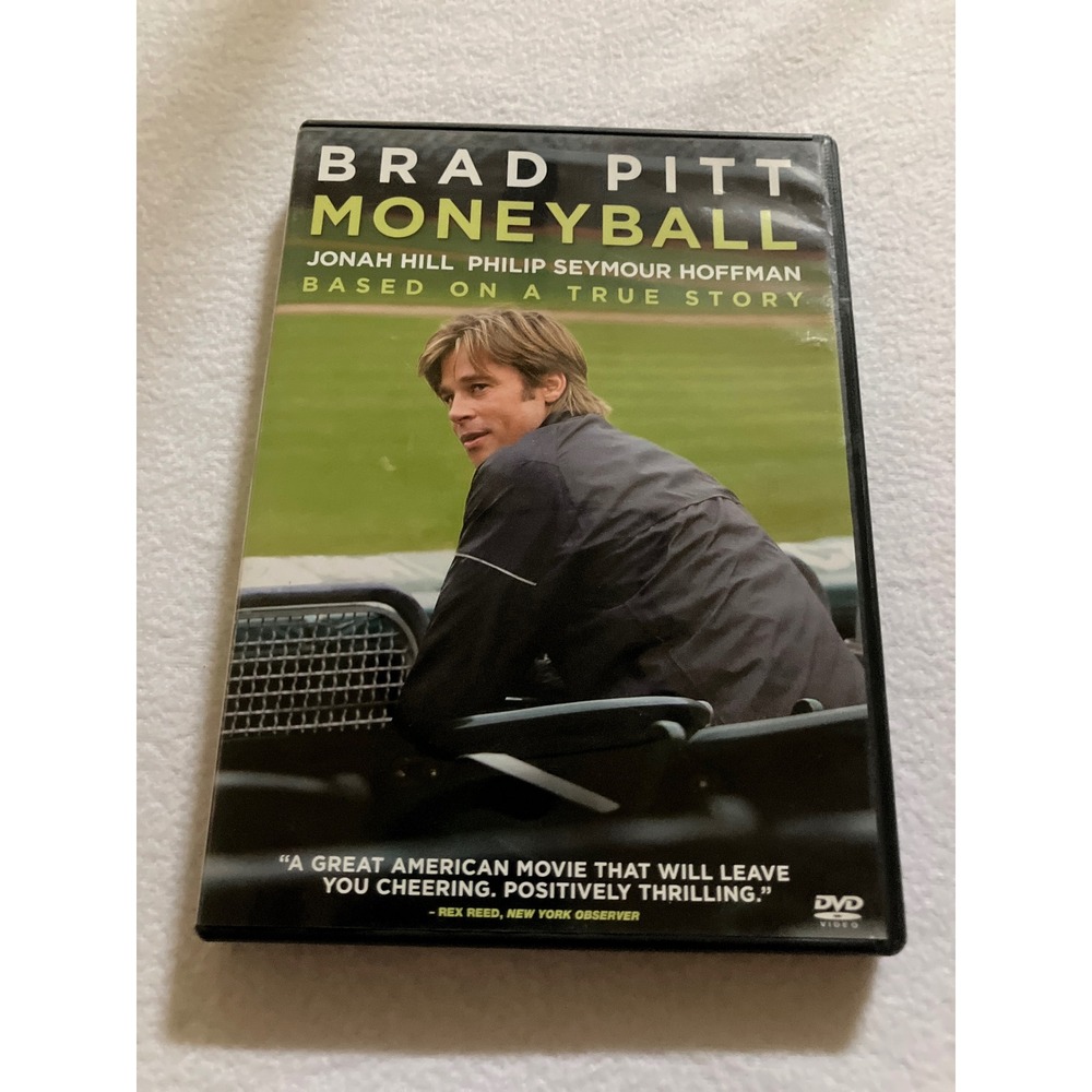 Moneyball Brad Pitt DVD Movie Based on a True Story‎